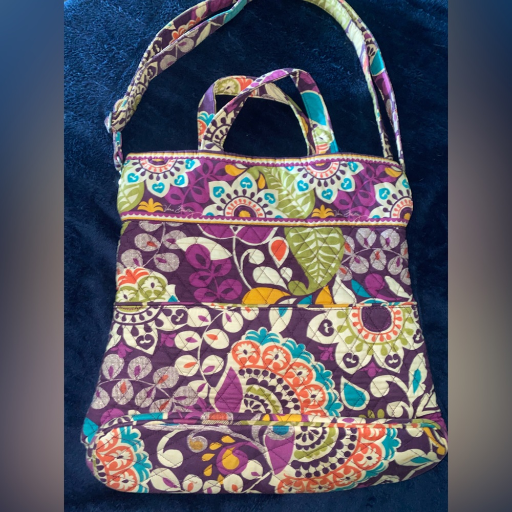 Vera Bradley two way purse- Crossbody with handles